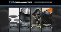 Desktop Screenshot of porcelain-industries.com